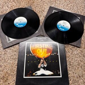 Jethro Tull Bursting Out Live Double Vinyl LP Chrysalis CH2-1201 1978 Rock